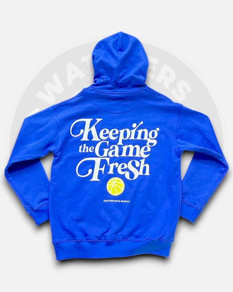 Keeping the Game Fresh Blue Hoodie