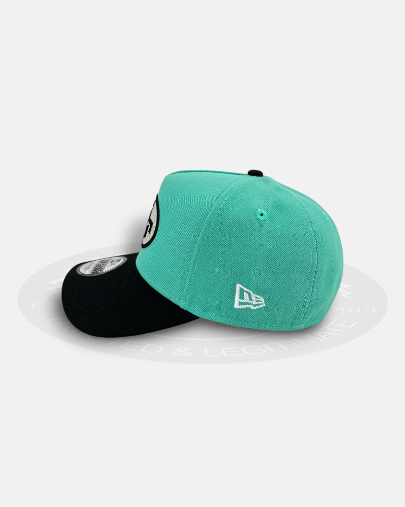 San Francisco 49ers Silver Teal 9FORTY A-Frame Snapback Hat