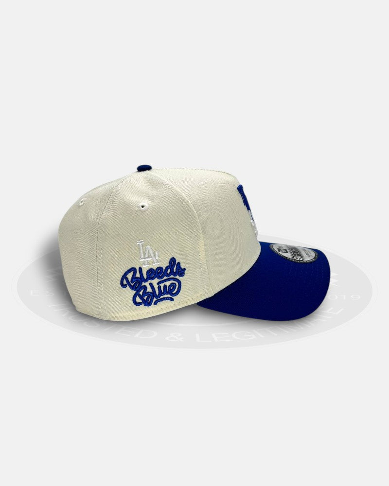 Los Angeles Dodgers Bleeds Blue A-Frame 9Forty Snapback Hat