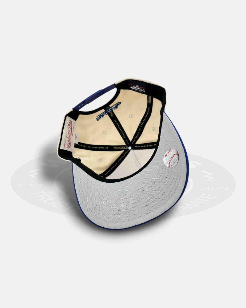 Los Angeles Dodgers Vault Script Pro Pinch Snapback Hat