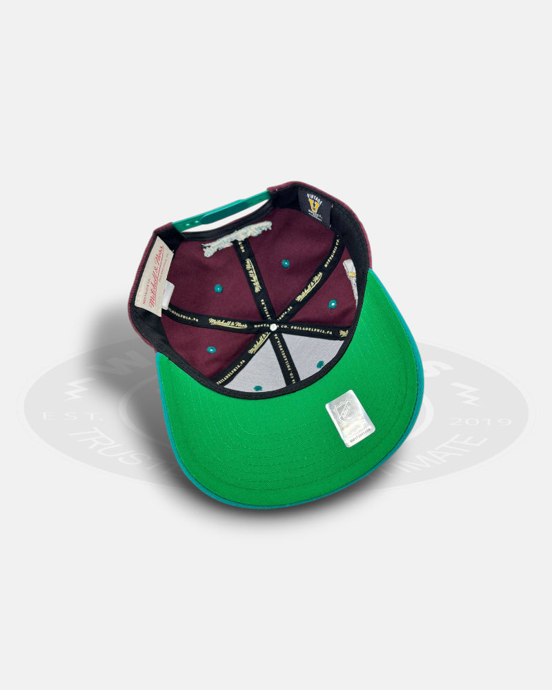 Anaheim Ducks Block Sweep Pro Crown Snapback Hat