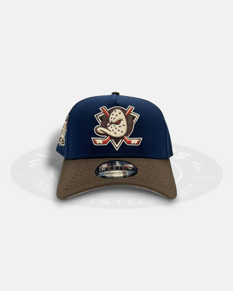Anaheim Ducks 30th 1993 Est Two Tone Navy 9Forty A-Frame Snapback Hat