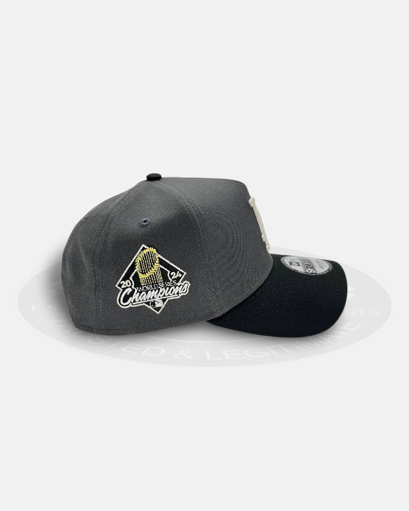 Los Angeles Dodgers 2024 World Series Champion Two Tone 9Forty A-Frame Snapback Hat