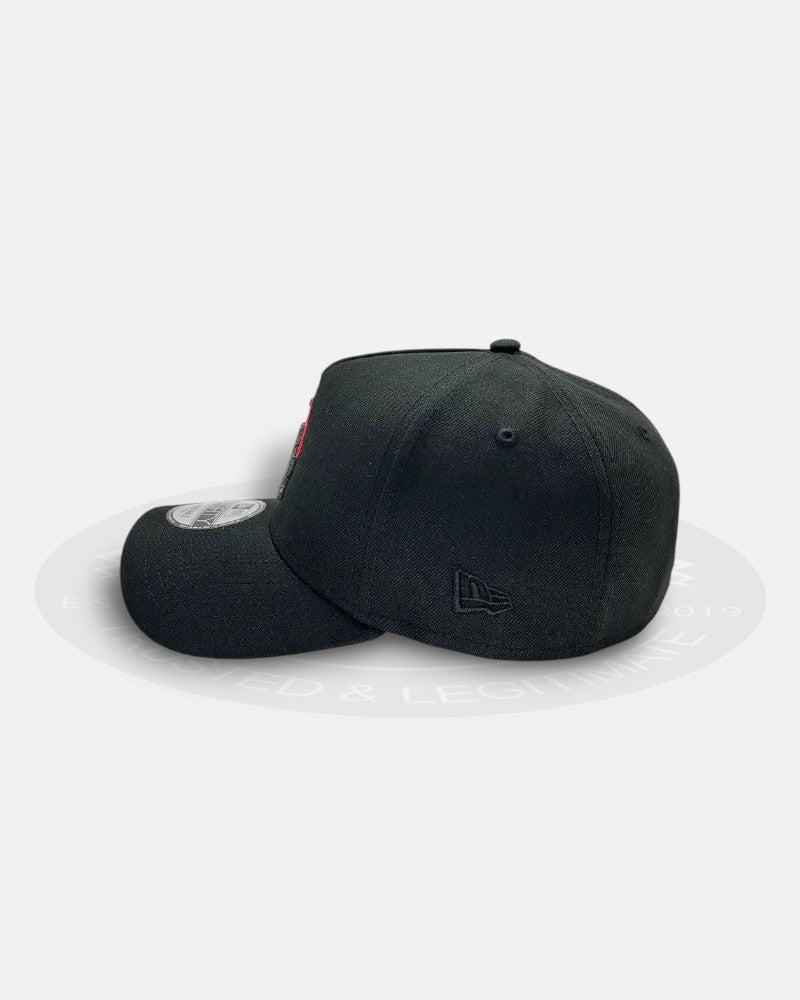 Los Angeles Dodgers Red Flame Black 9Forty A-Frame Snapback Hat