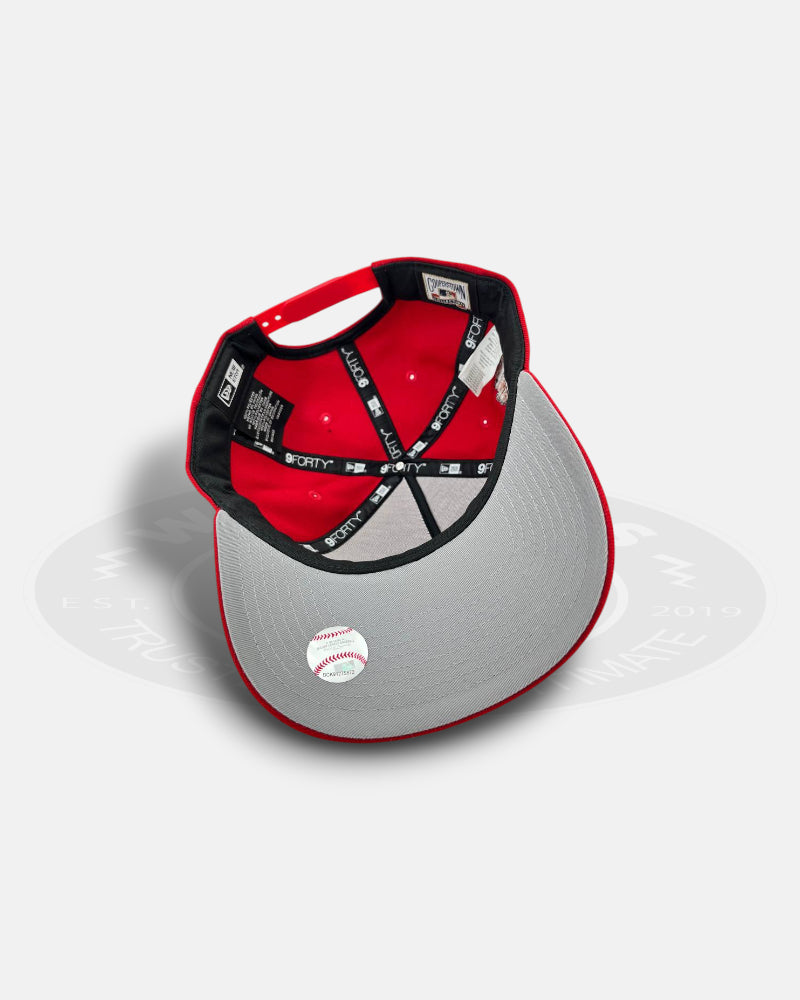 Los Angeles Dodgers Crimson Vault 9FORTY A-Frame Snapback Hat