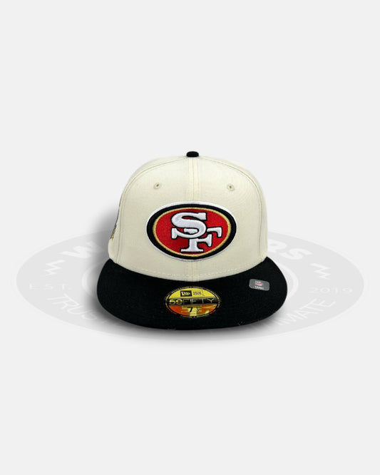 San Francisco 49ers Chrome Two Tone Classic Series 59Fifty Fitted Hat
