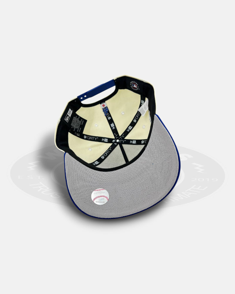 Los Angeles Dodgers Sasaki Blossom Chrome Patch 9FORTY A-Frame Snapback Hat