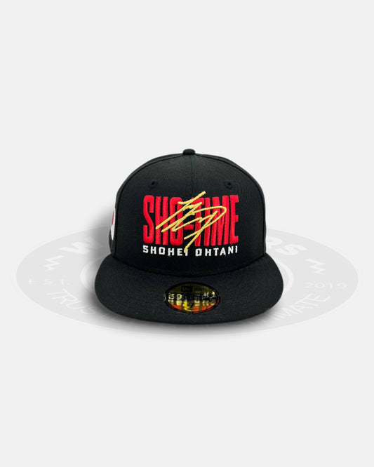 Los Angeles Dodgers Ohtani Black Retro Edition 59Fifty Fitted Hat