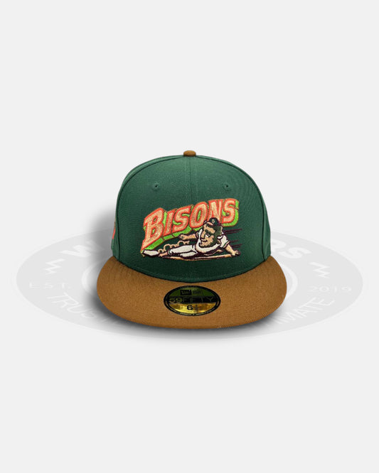 Buffalo Bisons Copperfield Elite Two Tone Green Copper 59Fifty Fitted Hat
