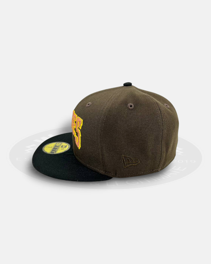 Pittsburgh Pirates Roberto Clemente Dark Brown Black 59Fifty Fitted Hat