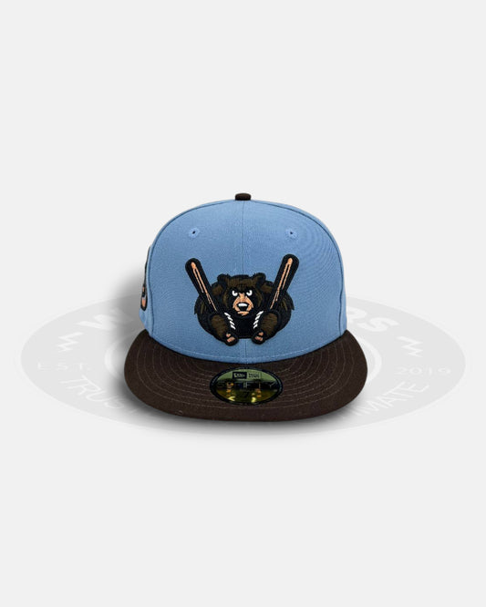 Tennessee Smokies Weathered Blue Copper Shadow Blue Black 59Fifty Fitted Hat