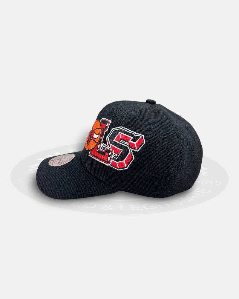 Chicago Bulls Glyphline Pro Crown Snapback