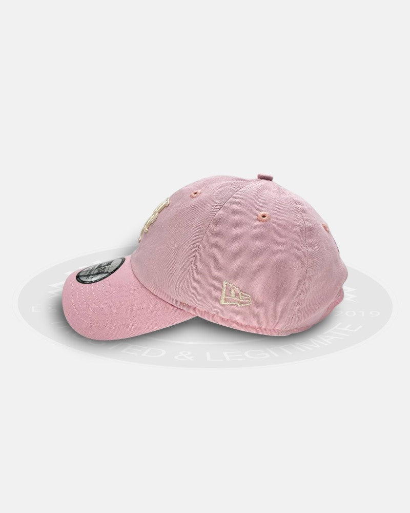 New York Mets Blush Script Casual Classic Strapback Hat