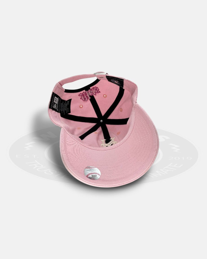 New York Mets Blush Script Casual Classic Strapback Hat