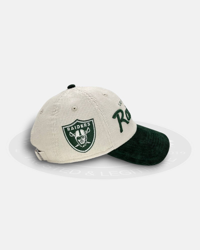 Las Vegas Raiders Corduroy Casual Classic Strapback Hat