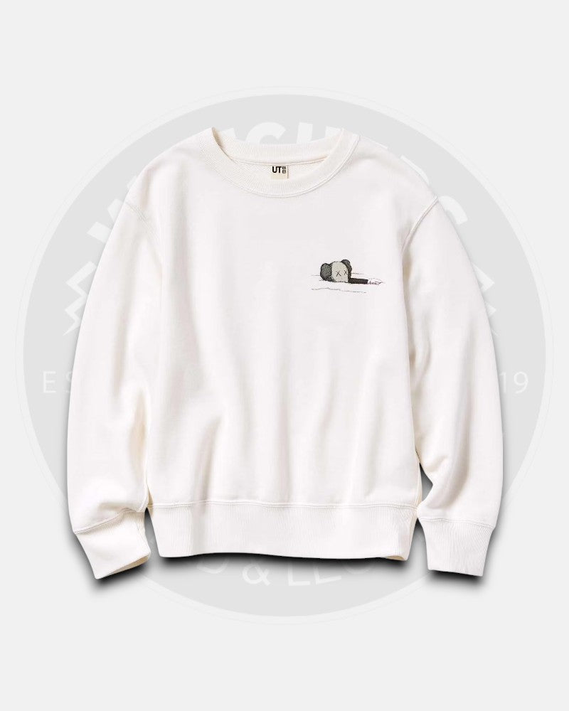 Kaws x Uniqlo White Sweatshirt