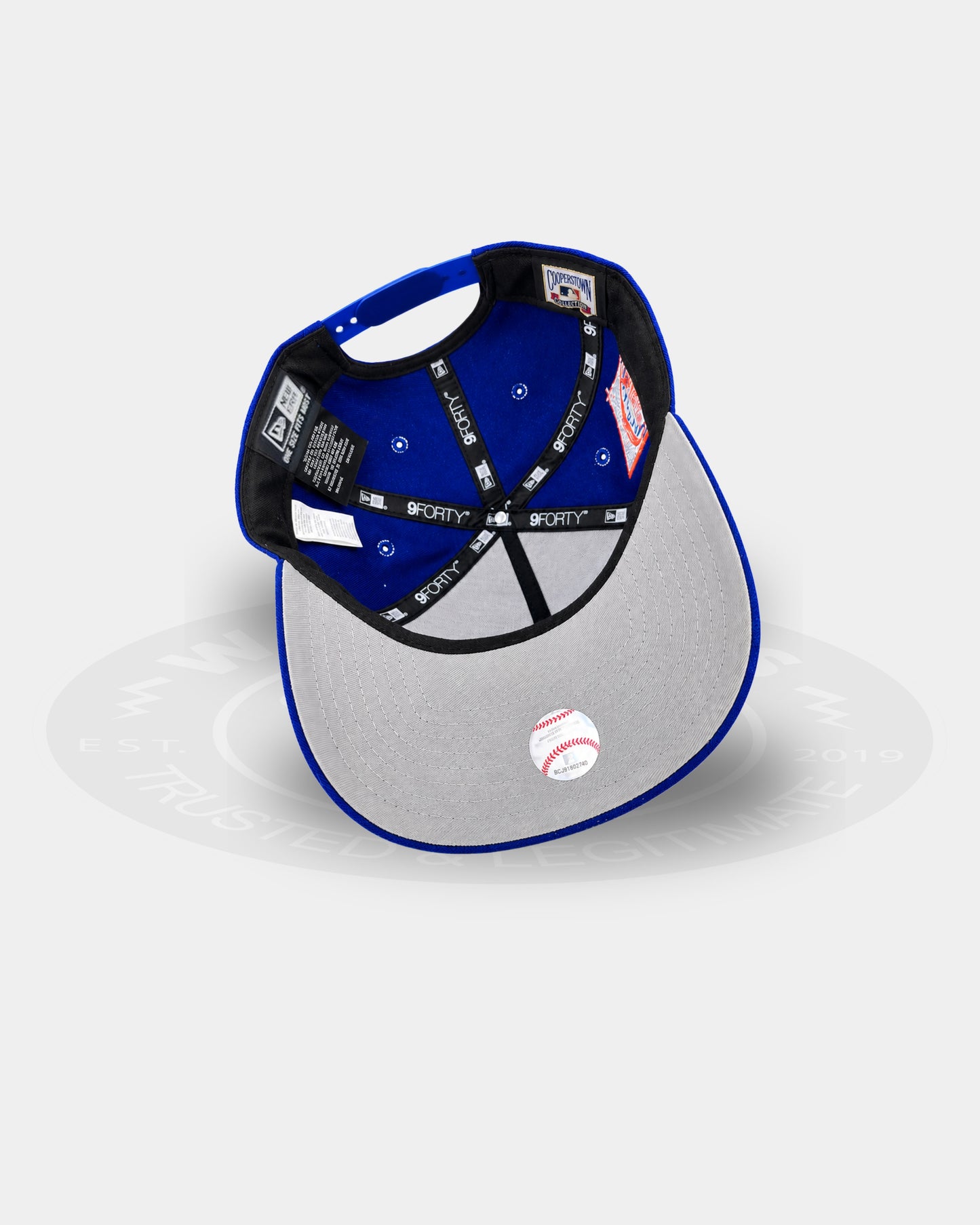 New York Mets Tailsweep Legacy 9FORTY A Frame Snapback Hat