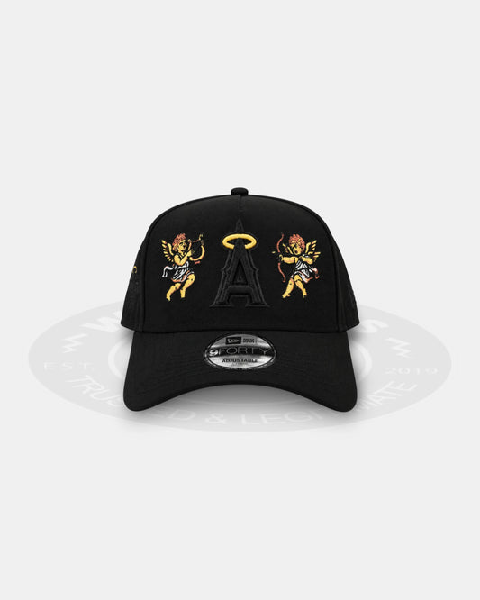 New Era Anaheim Angels Nightfall Cupid Arc 9Forty A Frame Snapback Hat