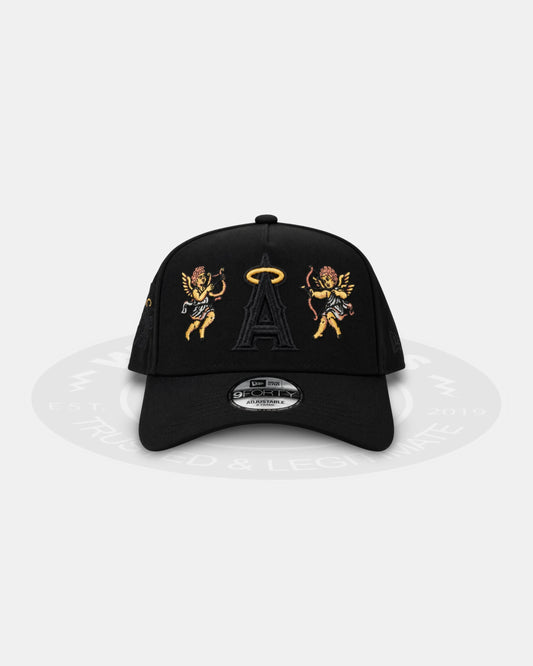 New Era Anaheim Angels Nightfall Cupid Arc 9Forty A Frame Snapback Hat