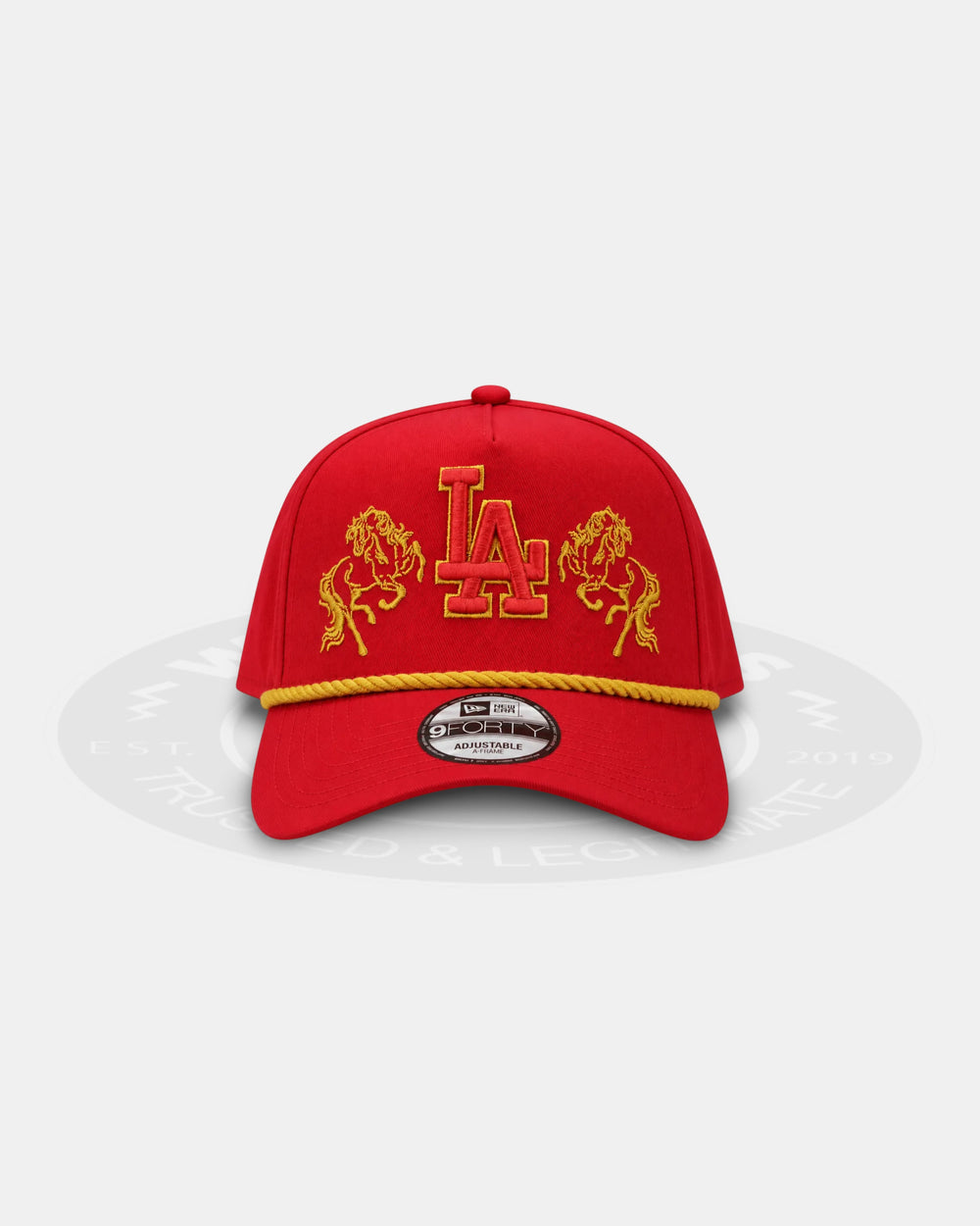 New Era Los Angeles Dodgers Year Of The Horse 9Forty A Frame Snapback Hat