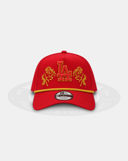 New Era Los Angeles Dodgers Year Of The Horse 9Forty A Frame Snapback Hat