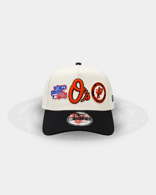 Baltimore Orioles Championship Mark 9FORTY A Frame Snapback Hat