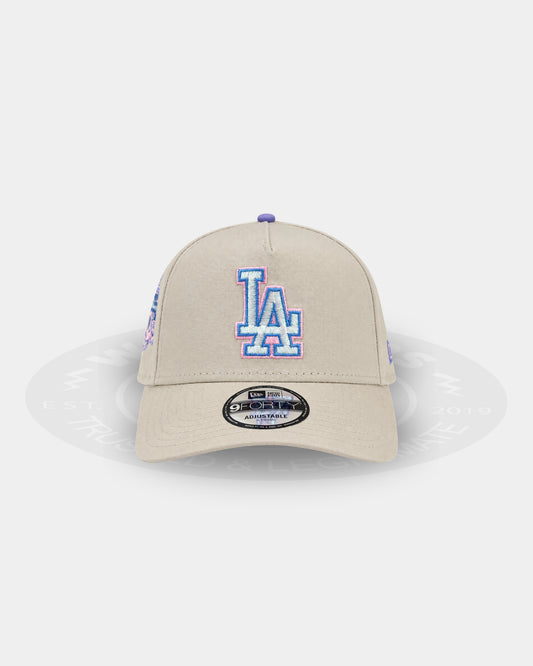 Los Angeles Pastel Purple 9FORTY A Frame Snapback Hat