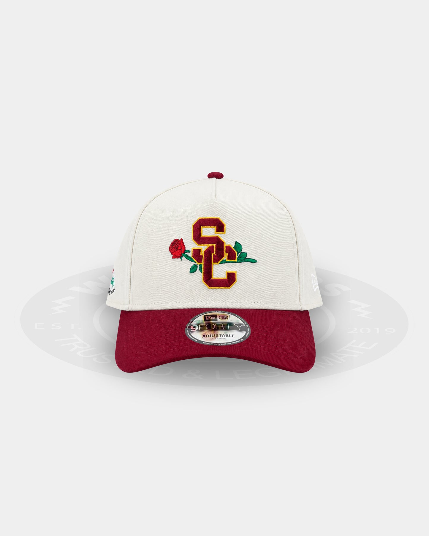USC Trojans Cardinal Legacy 9FORTY A Frame Snapback Hat