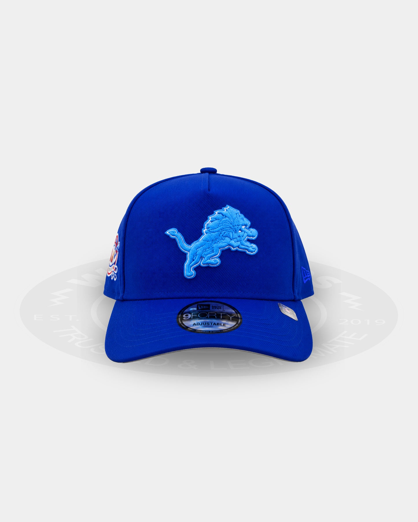 Detroit Lions Draft Heritage 9FORTY A Frame Snapback Hat