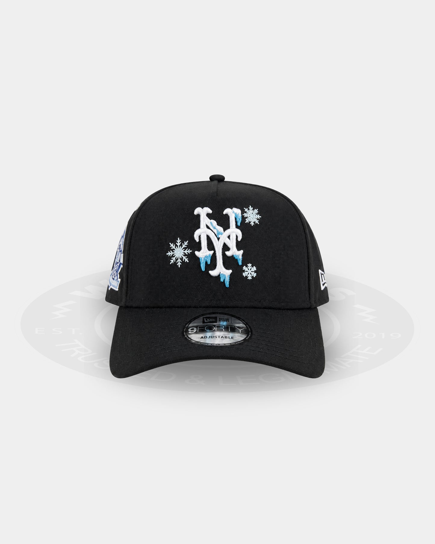 New York Mets Frozen 9FORTY A Frame Snapback Hat