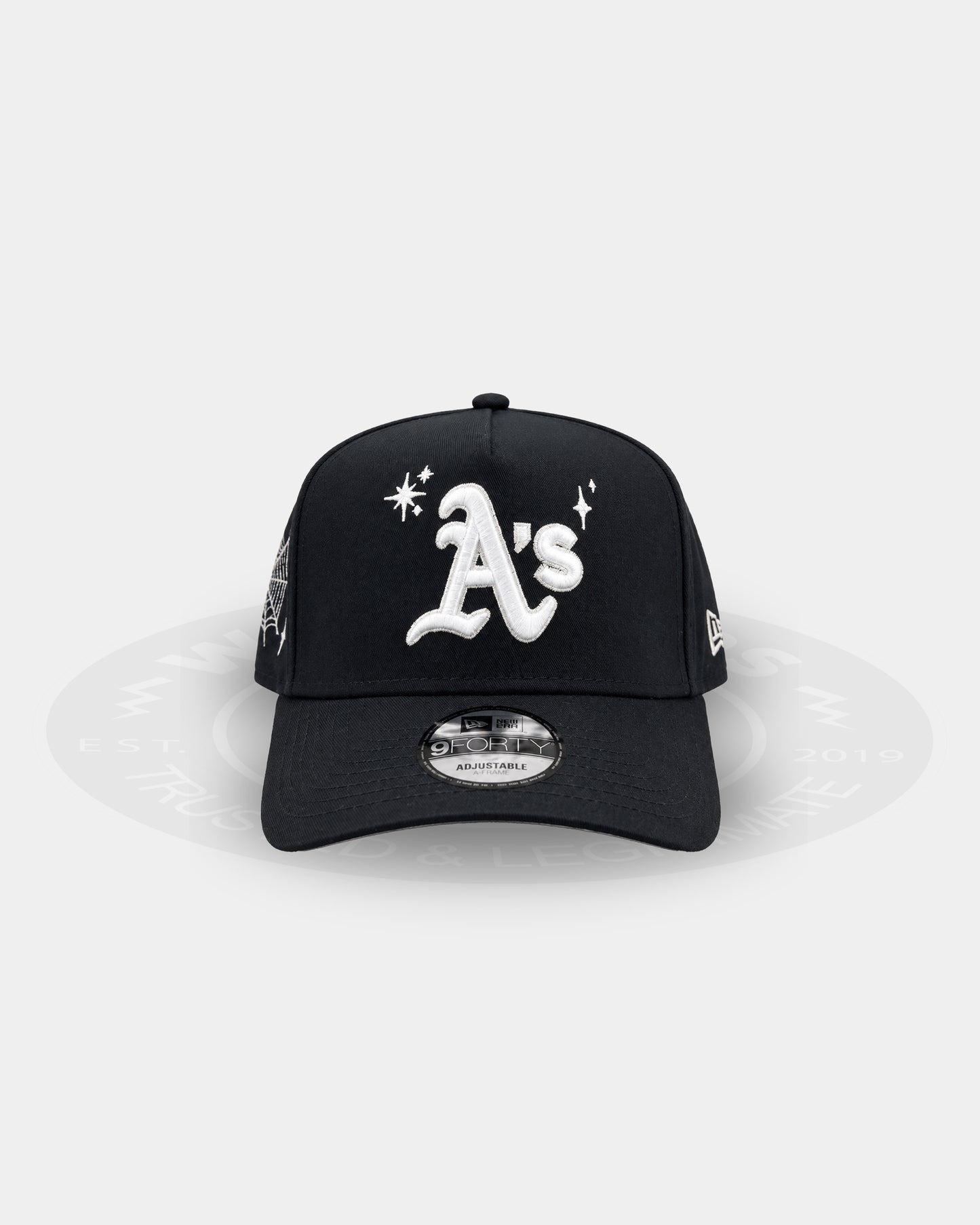 Oakland Athletics Iron Grit 9FORTY A Frame Snapback Hat