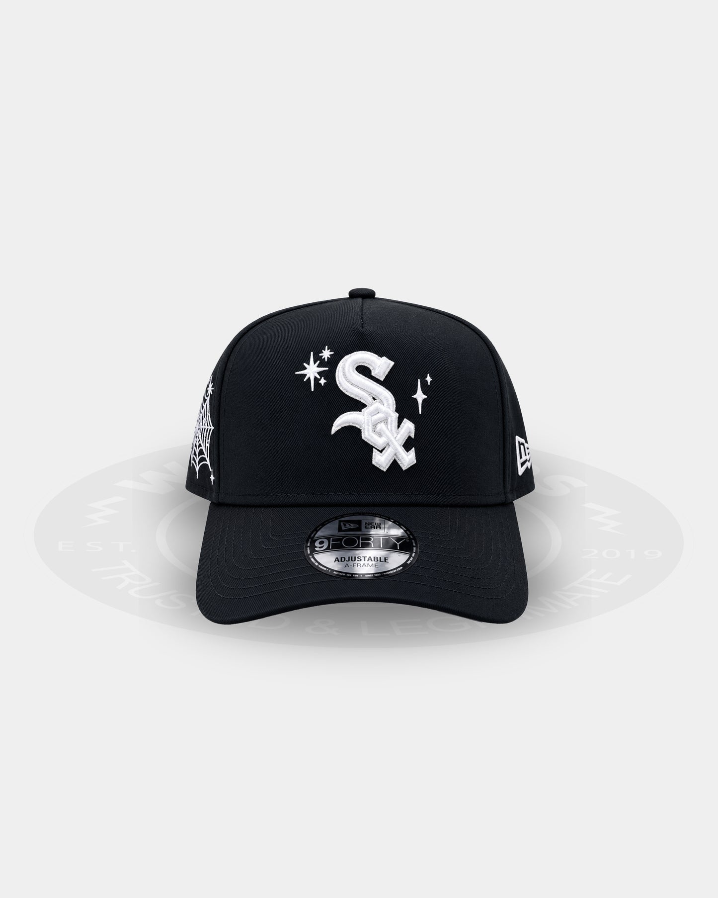 Chicago White Sox Iron Grit 9FORTY A Frame Snapback Hat