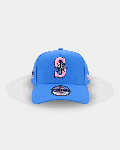 Seattle Mariners Sky Pink Cloudburst 9FORTY A Frame Snapback Hat