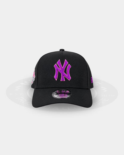 New York Yankees Magenta Night Dome 9FORTY A Frame Snapback Hat