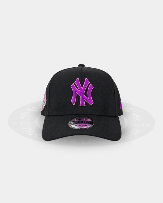 New York Yankees Magenta Night Dome 9FORTY A Frame Snapback Hat