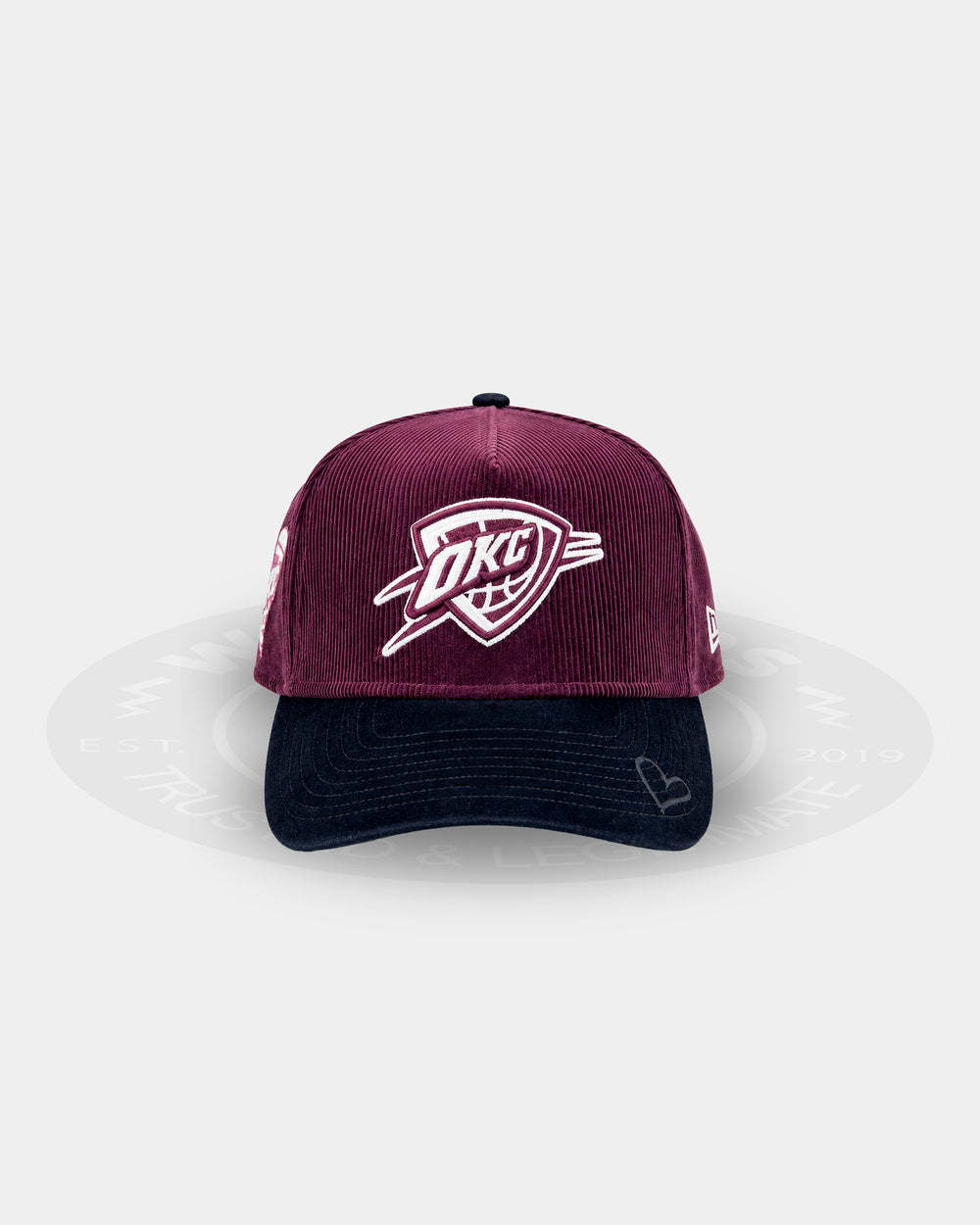 Oklahoma City Thunder Crimson Bond 9FORTY A Frame Snapback Hat
