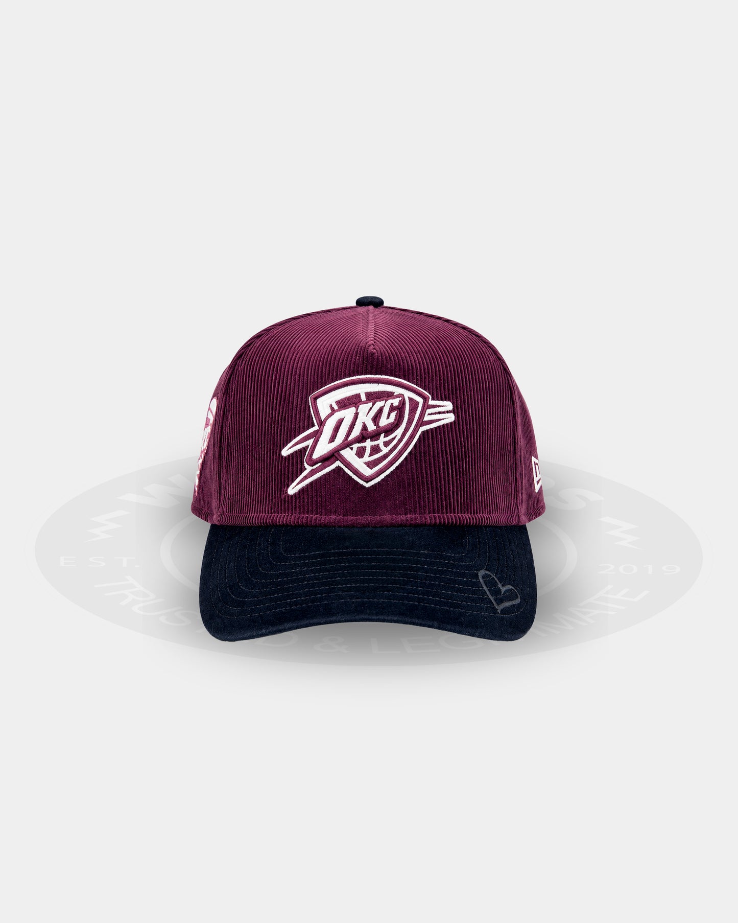Oklahoma City Thunder Crimson Bond 9FORTY A Frame Snapback Hat