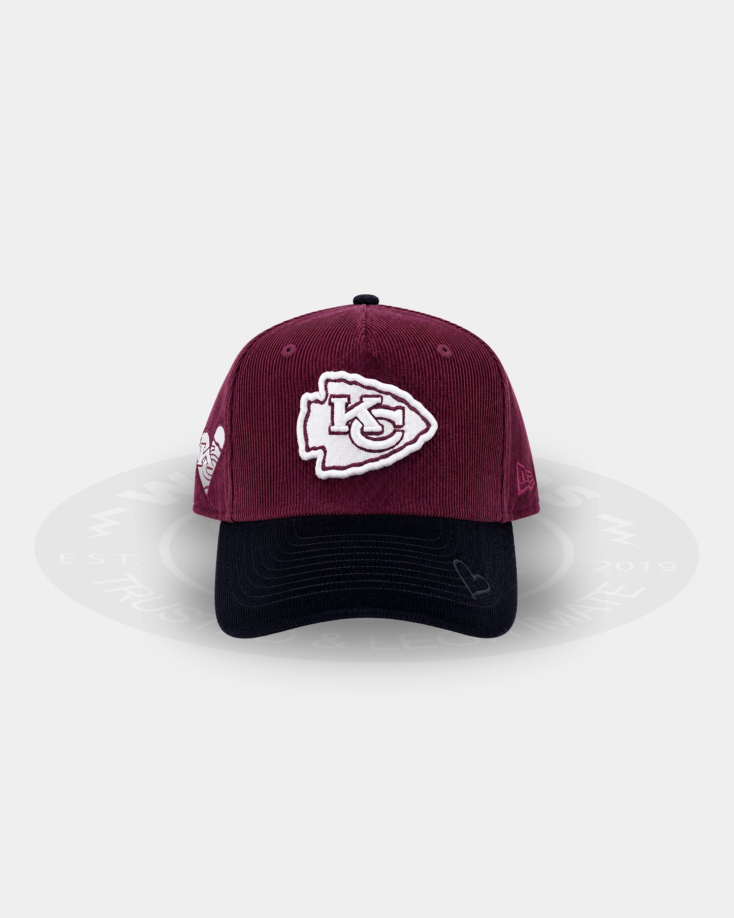 Kansas City Chiefs Crimson Bond 9FORTY A Frame Snapback Hat