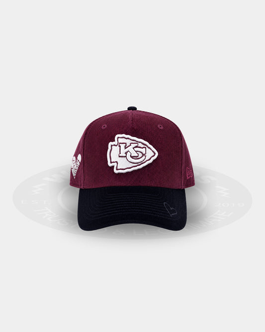 Kansas City Chiefs Crimson Bond 9FORTY A Frame Snapback Hat