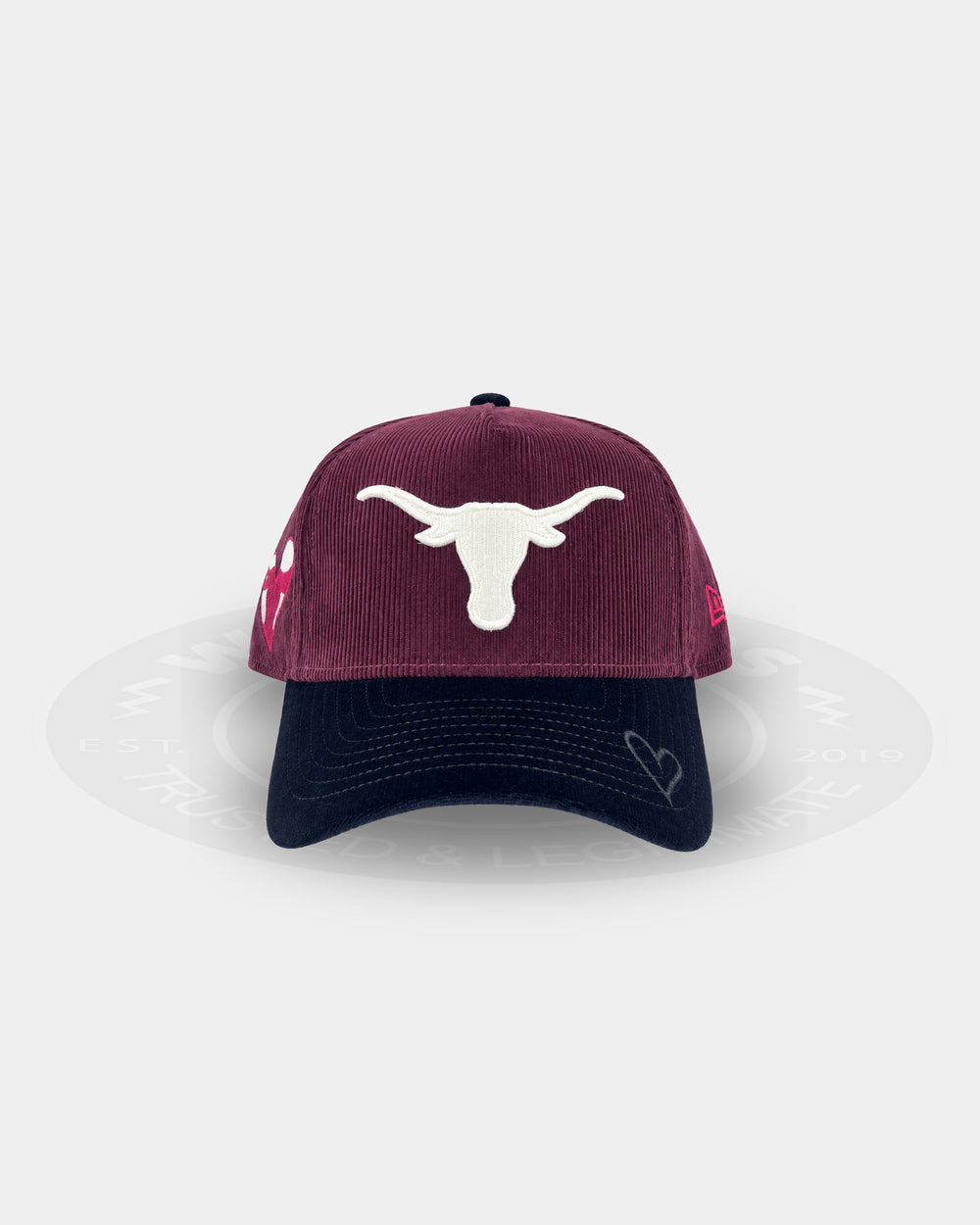 New Era Texas Longhorns Crimson Bond 9FORTY A Frame Snapback Hat