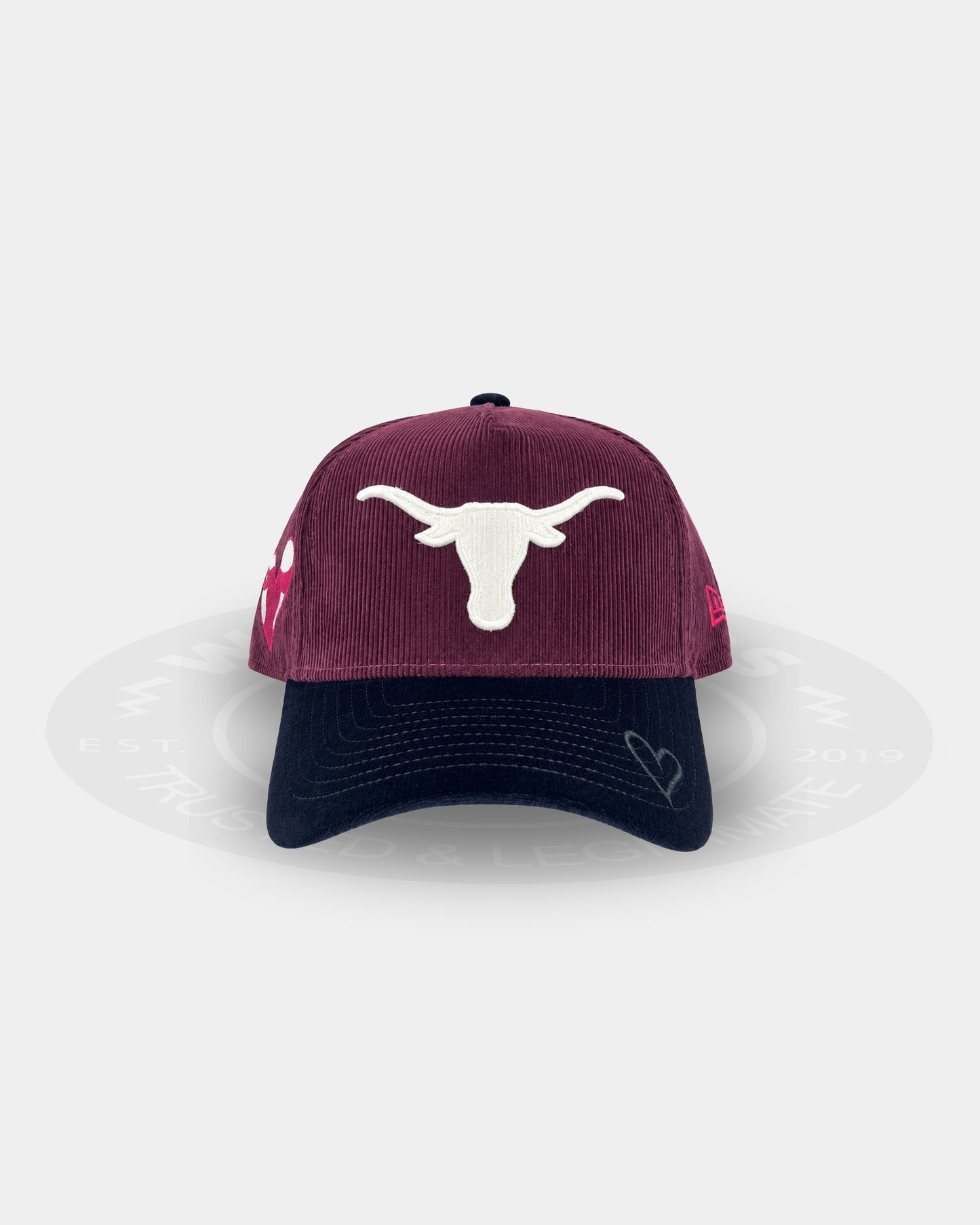 Texas Longhorns Crimson Bond 9FORTY A Frame Snapback Hat