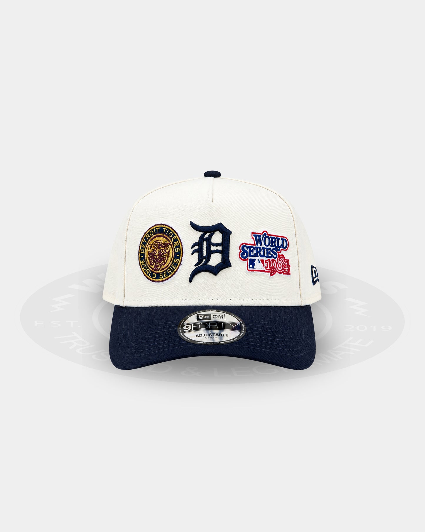 Detroit Tigers Championship Mark 9FORTY A Frame Snapback Hat