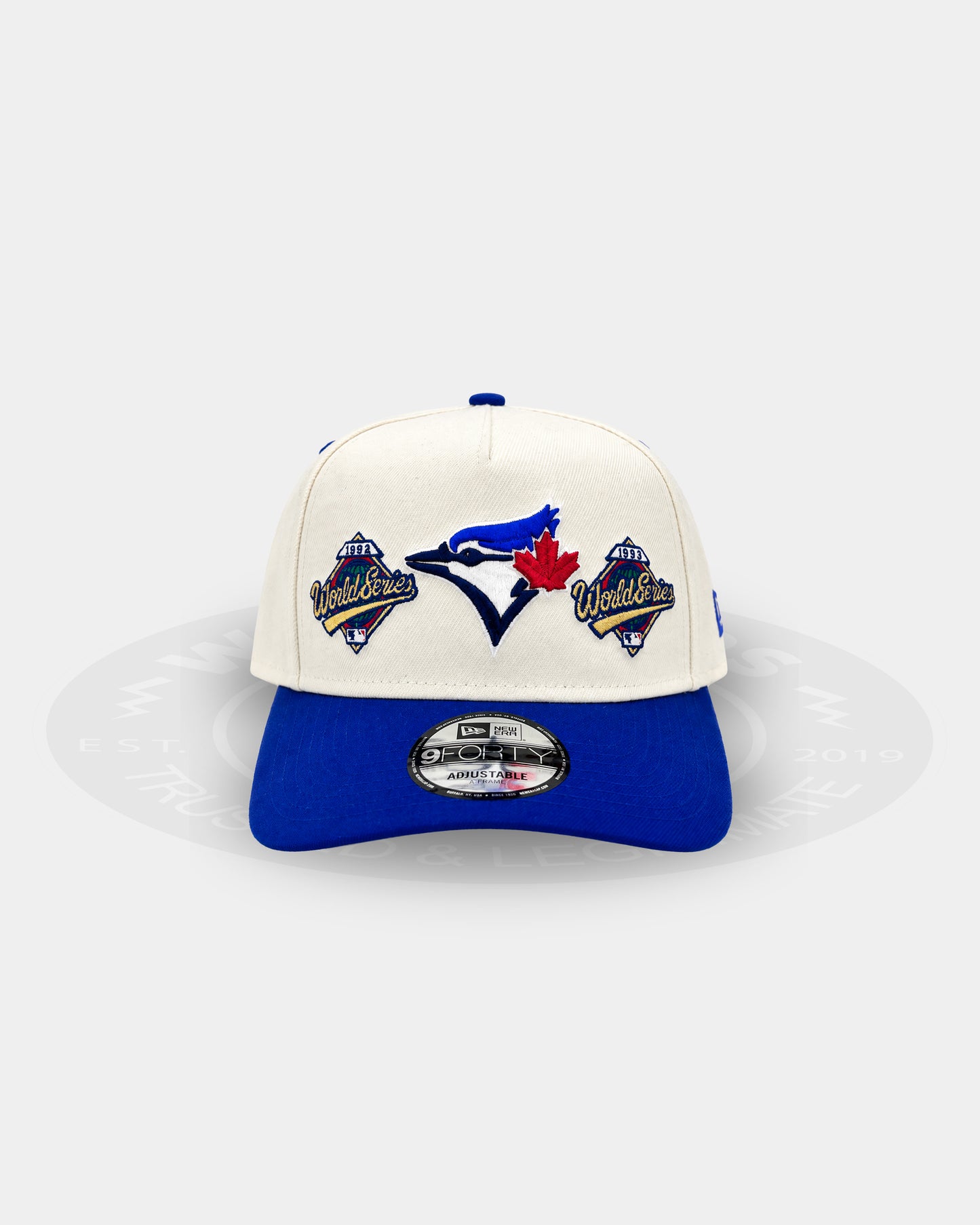 Toronto Blue Jays Championship Mark 9FORTY A Frame Snapback Hat