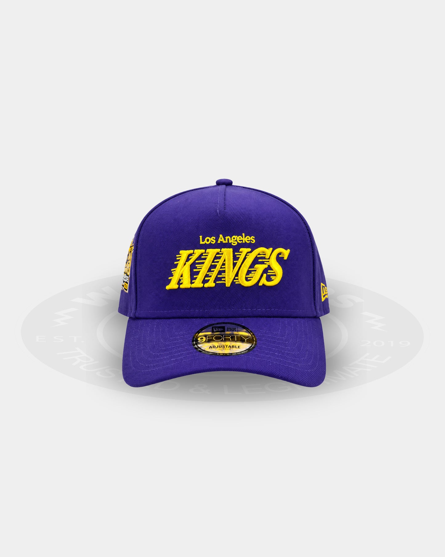 Los Angeles Kings Purple Yellow Two Tone 9FORTY A Frame Snapback Hat