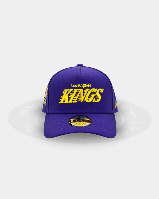 Los Angeles Kings Purple Yellow Two Tone 9FORTY A Frame Snapback Hat