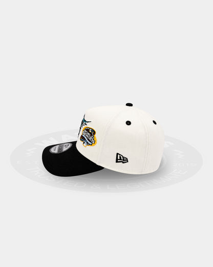 Miami Marlins Championship Mark 9FORTY A Frame Snapback Hat