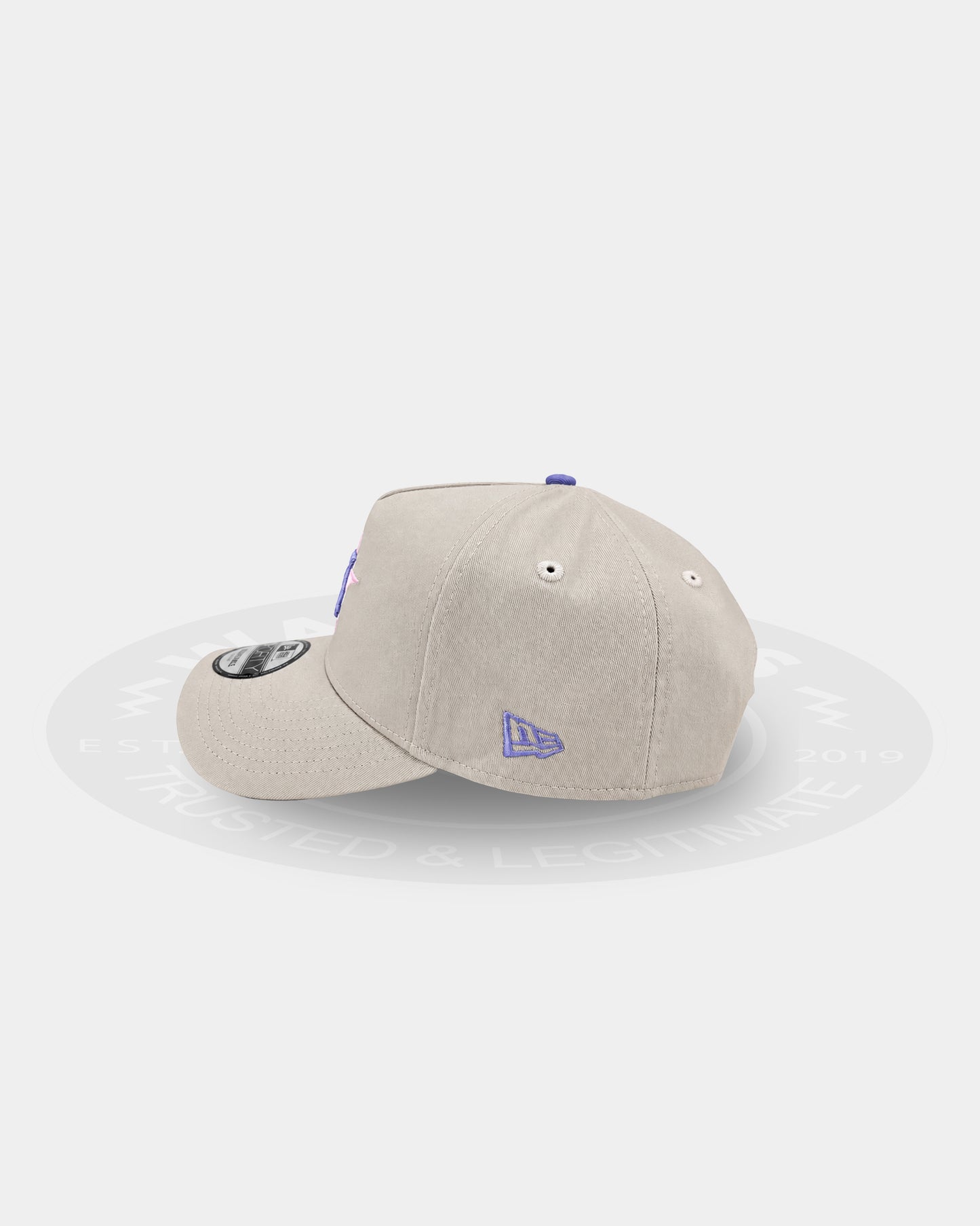 Houston Astros Pastel Purple 9FORTY A Frame Snapback Hat