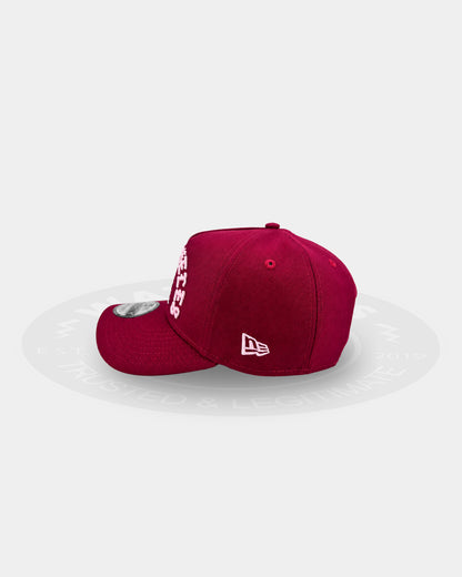 Los Angeles Dodgers Strawberry Scriptline 9FORTY A-Frame Snapback Hat