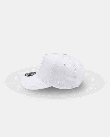 Houston Astros Triple White 9FORTY A Frame Snapback Hat