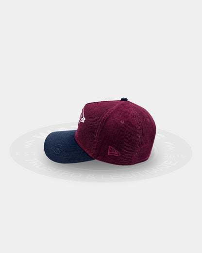 Oklahoma City Thunder Crimson Bond 9FORTY A Frame Snapback Hat